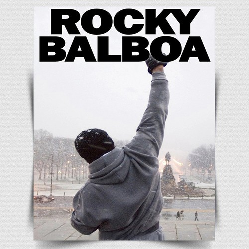 Rocky balboa 2006 metal sign - metal,