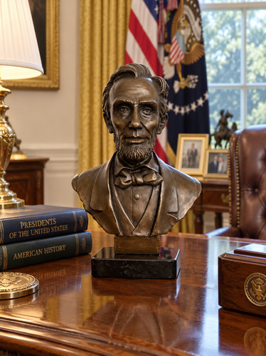 Abraham lincoln bronze - abraham,