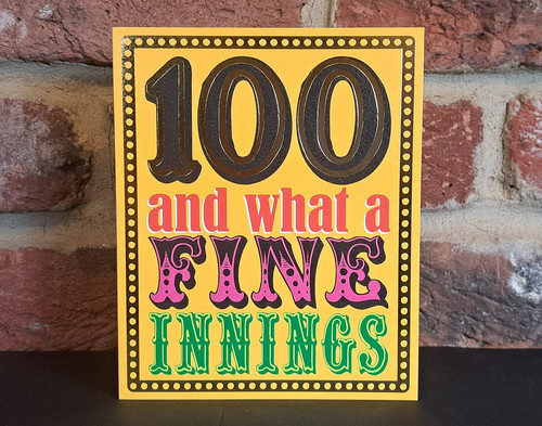 Happy birthday you - you're, 100th