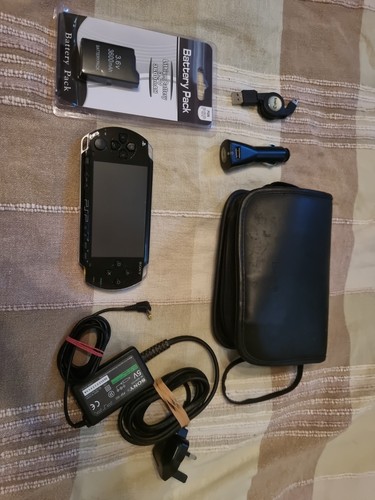 Psp 1000 black - 1000, working