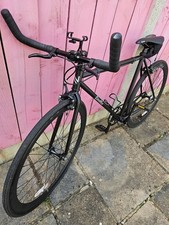 Quella Nero Black Single-SpeedCourier Bike (54cm)