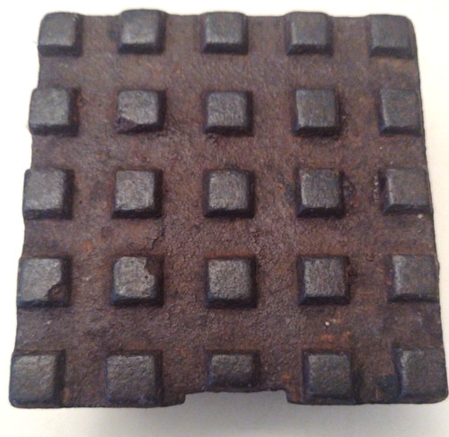 Collectable cast iron - cast, raised