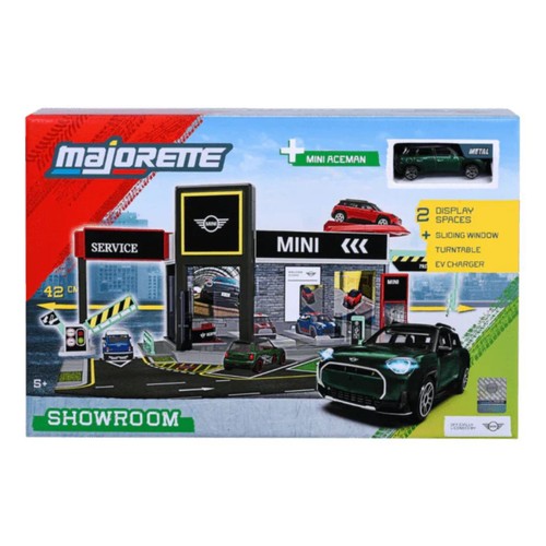 Majorette mini cooper showroom - majorette,