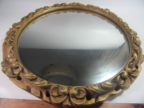 Vintage ornate round gold - vintage,