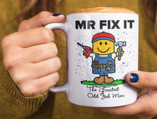 mr fix it odd job handy man christmas birthday halloween gift mug