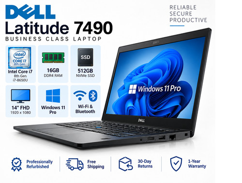 Dell latitude 7490 fhd - latitude,