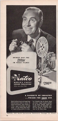 Natco 16mm sound - sound, projector