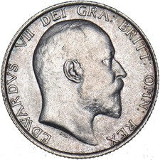1910 Shilling - Edward VII