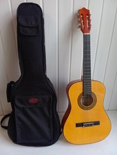 Herald HL34 3/4 Size Acoustic Guitar with Stagg Carry Case BU