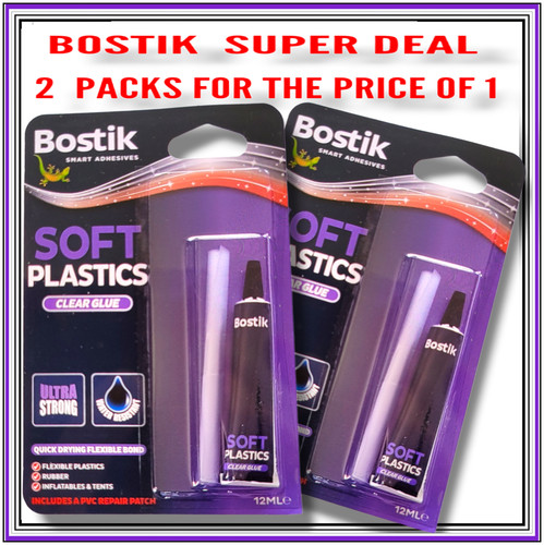 Soft plastic glue - glue, and
