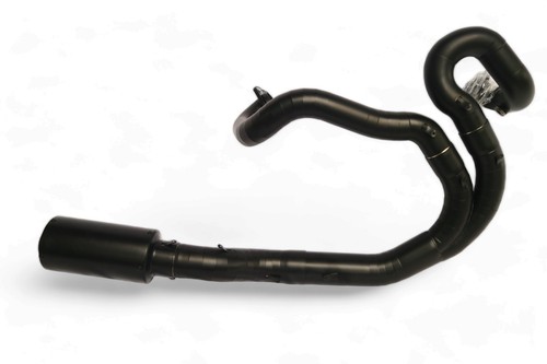 Custom into black exhaust - custom, 2-into-1