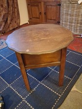 Vintage Lined Lidded Wooden