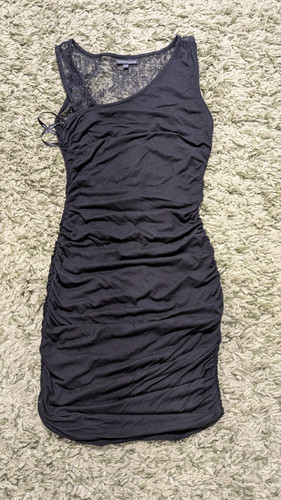 Warehouse black ruched - warehouse,
