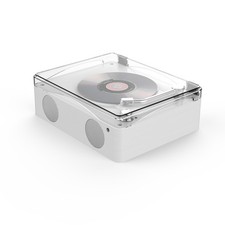 ⇧Retro CD Player Multi Functional Music Player Rechargeable Home Speakers Wi SG