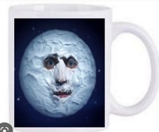The mighty boosh the Moon  Coffee Mug Dishwasher Safe New & Boxed 