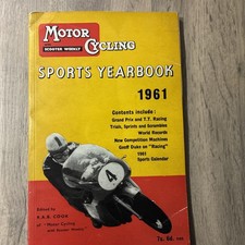Motor Cycling Sports Yearbook