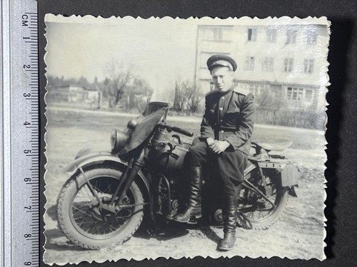 Vintage ussr military man - vintage, on