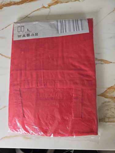 Ikea wilma sheer curtains red - ikea,