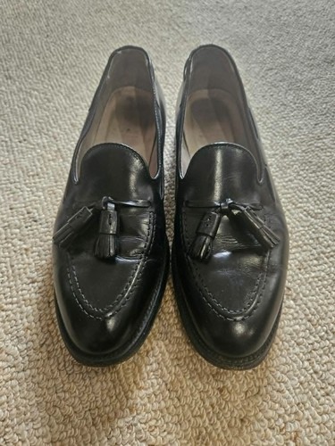Alden black tassel loafer size - tassel,