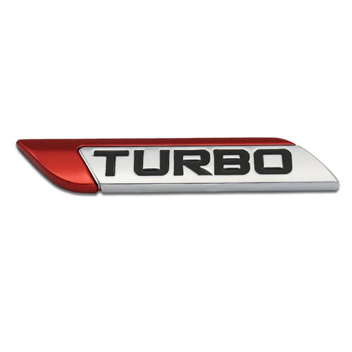 Metal turbo letter front - turbo,