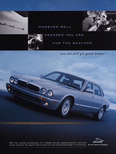 1999 jaguar xj8 you - jaguar, still