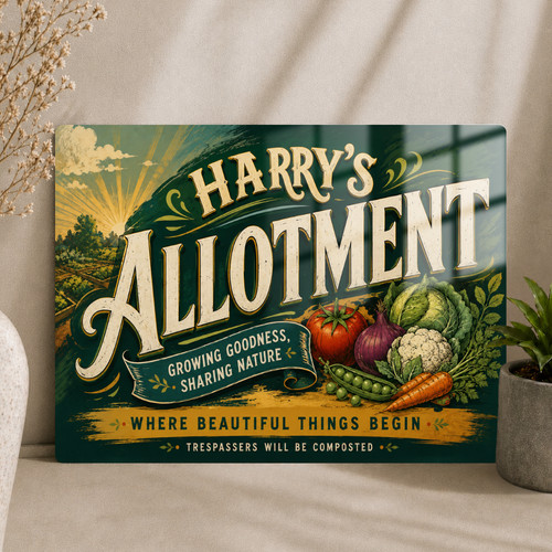 Allotment garden veg - allotment,