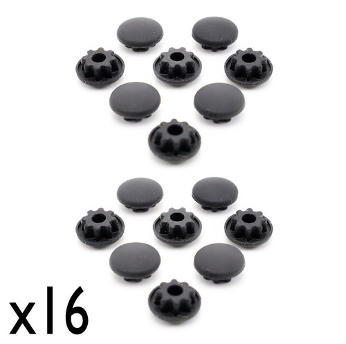 Black screw covers dometic - black,