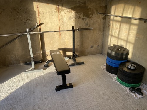Used weight lifting - lifting, equipment