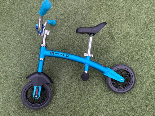 Micro kickboard bike - kickboard, blue