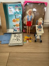 Vintage Barbie and Kelly