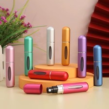 Perfume Atomizer Travel Refillable Bottle Handbag Portable Spray 5ML Pack of 5