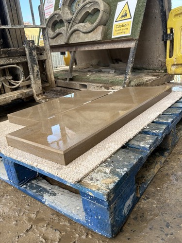 New sawn yorkstone hearth - yorkstone,