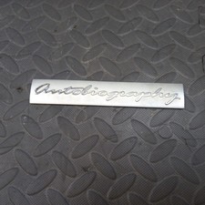 LAND ROVER / RANGE ROVER AUTOBIOGRAPHY BADGE EMBLEM ADHESIVE