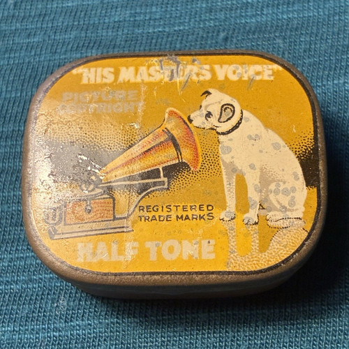 Hmv half tone gramophone - half,