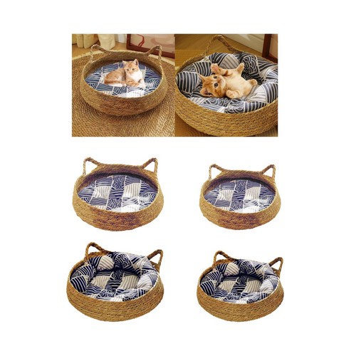 Cat bed basket - bed,