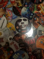 100 DVD bundle - 100 mixed discs - Films, TV (buy 4, get free 400 disc holder)