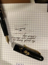Namiki Fountain pen Plum Tree. ‘M’ 14k Nib VINTAGE