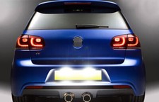 For GOLF MK5 MK6 MK7 LED XENON BRIGHT WHITE NUMBER PLATE LIGHT SET NO-ERROR