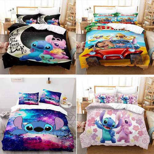 Lilo stitch cartoon quilt - lilo,