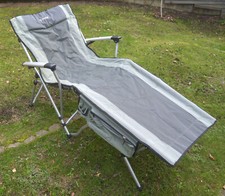 Outwell Sun Lounger - quick folding aluminium design