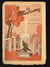 Madame Magazine 1924-1926 back Issues  Original Rare  Vintage FASHION EMBROIDERY