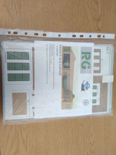 Bus garage card kit - garage, reigate