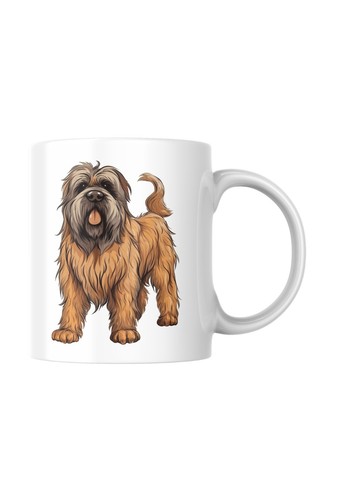 Briard dog mug can - mug,,