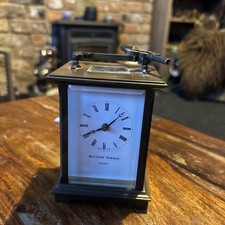 Matthew Norman carriage clock