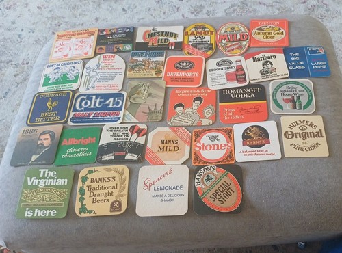 Vintage beer mats - vintage,