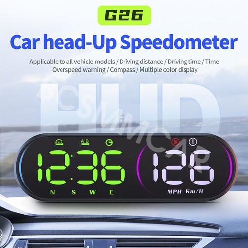 Usb led digital speedometer - digital,