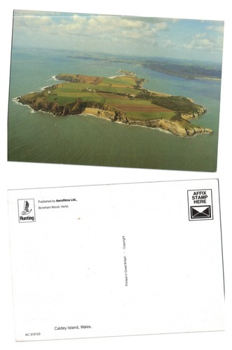 Postcard aerial view - view, of