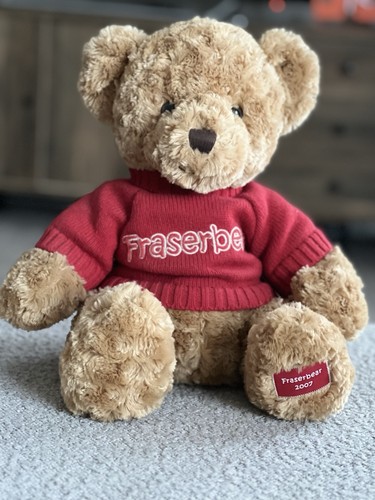 Fraserbear 2007 beige plush - fraserbear,
