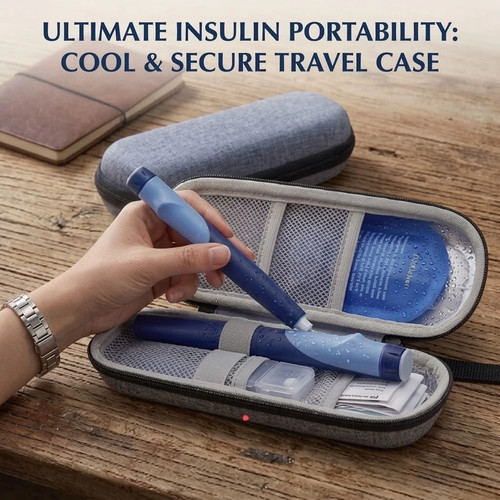 Insulin cooling case travel - insulin,