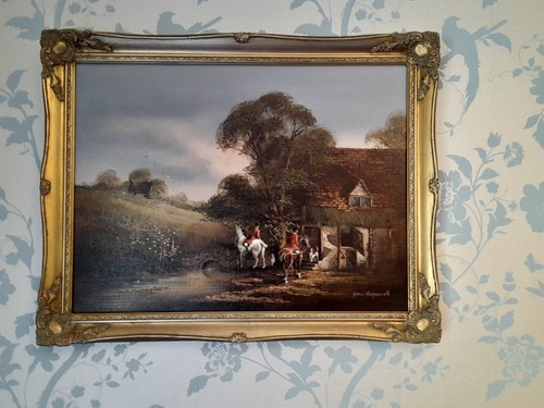 Two signed original framed - two,